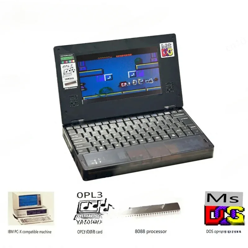 3 0 система ноутбука 11-дюймовый ноутбук CGA видеокарта компьютерный ПК XT