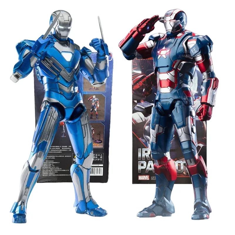 Фото ZD Toys Железный человек Фигурка Железный Патриот MK1-7 MK17 MK33 MK85 MK30 Военная машина Легенды Мстители Тони Старк Коллекционная игрушка в подарок №2