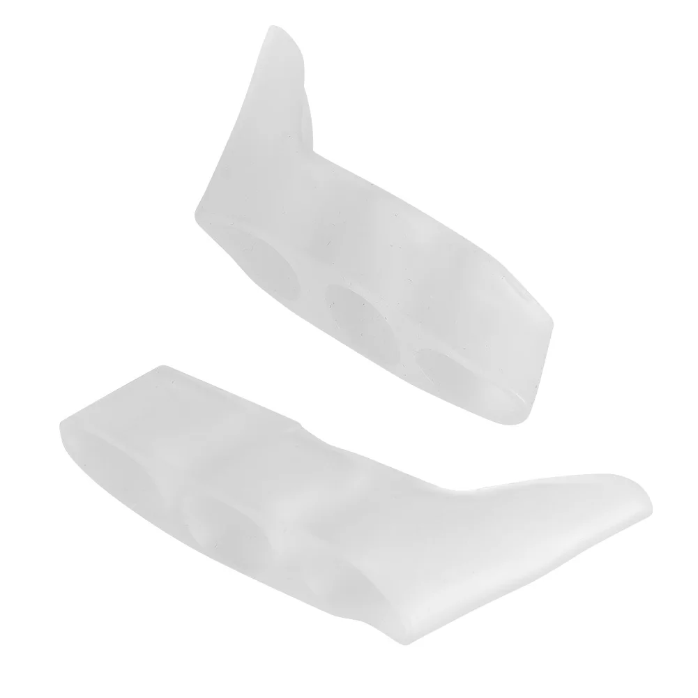 

Silicone three Hole small toe protective cover