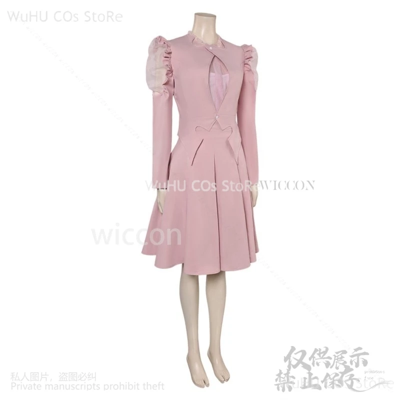 Glinda Косплей Униформа Ведьмы Волшебный Костюм Аниме Фильм Wicked Cos Для Хэллоуина