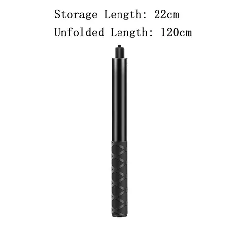 ДIXSG Расширяемая алюминиевая селфи-палка для портативных видеокамер