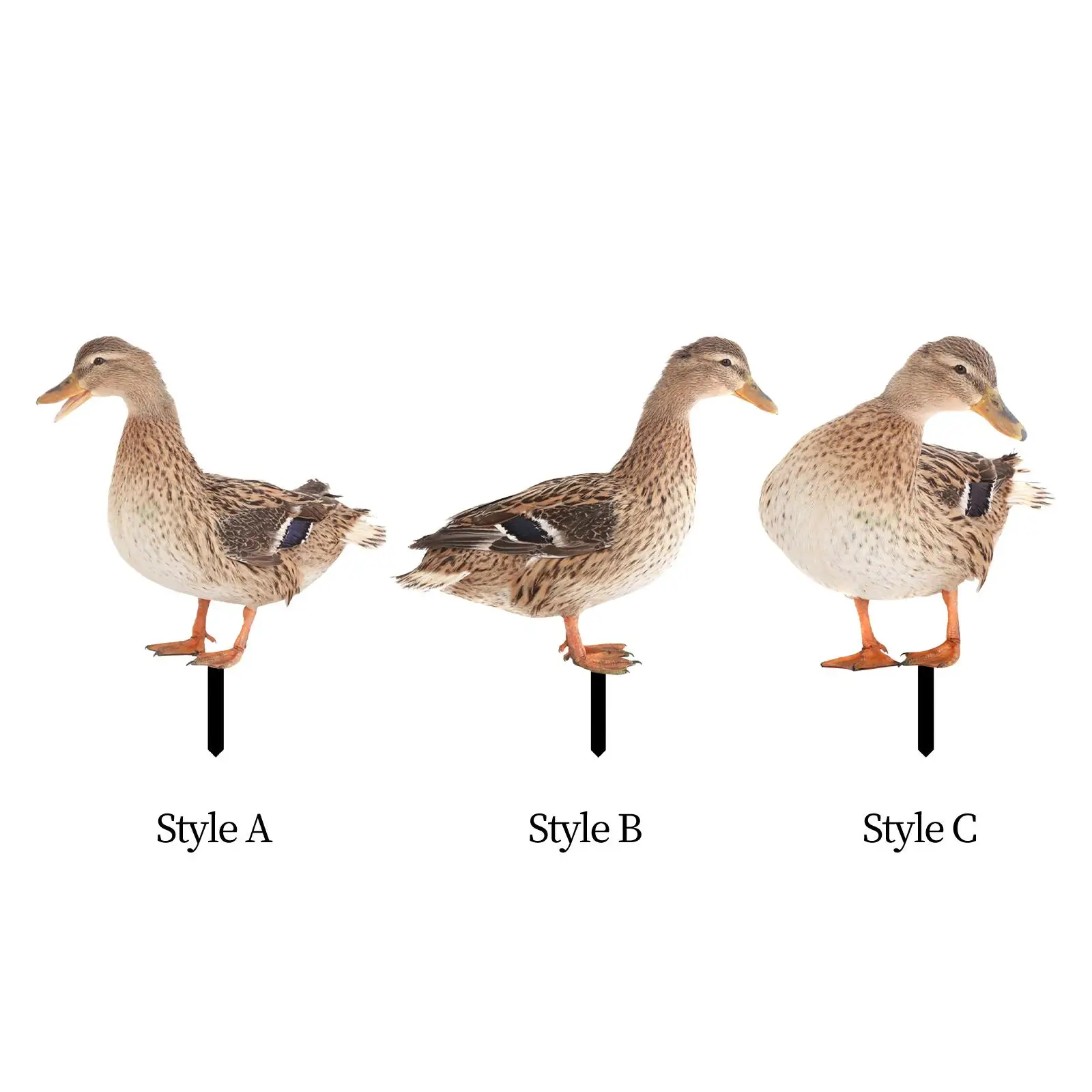 

Duck Animal Statue Flat Figures Garden Ornaments for Courtyard Outdoor Decor
