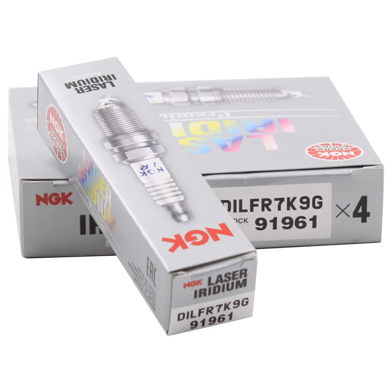 4 шт. Свеча зажигания NGK Dual Iridium DILFR7K9G 91691 для LEXUS GS RC RX IS NX GS300 GS200 IS300 NX200 NX300 RX200 RC300 RX300
