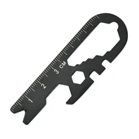 outdoor tools steel pocket gear multitools keychains keyrings pry crowbars bottle openers wrenches screwdriver tools