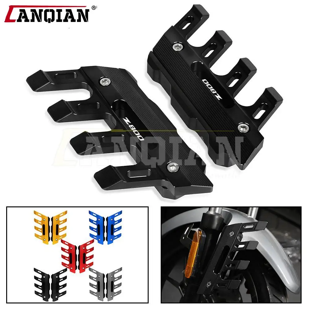 

For KAWASAKI Z800 Z 800 2013 - 2015 2016 Motorcycle Accessories Front Fork Brake Caliper Protector Fender Guard Anti-fall Slider