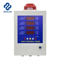 wall mounted fire control panel gas detector controller with led display