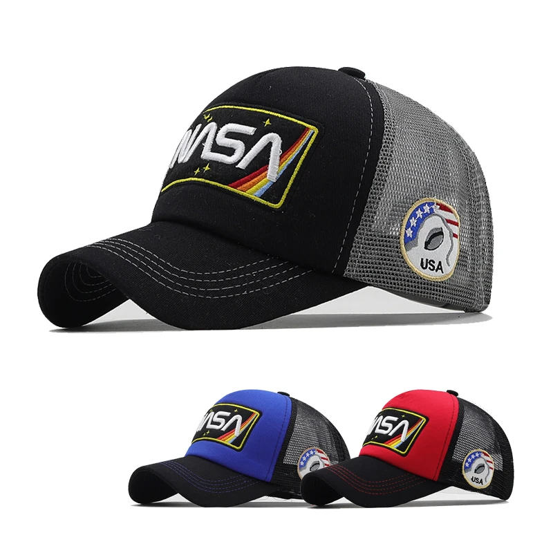 

Sport Mesh Baseball Cap for Men Women Bone Hip Hop Adjustable Cotton Trucker Hat Casquette Gorras Hombre Gorras De Béisbol