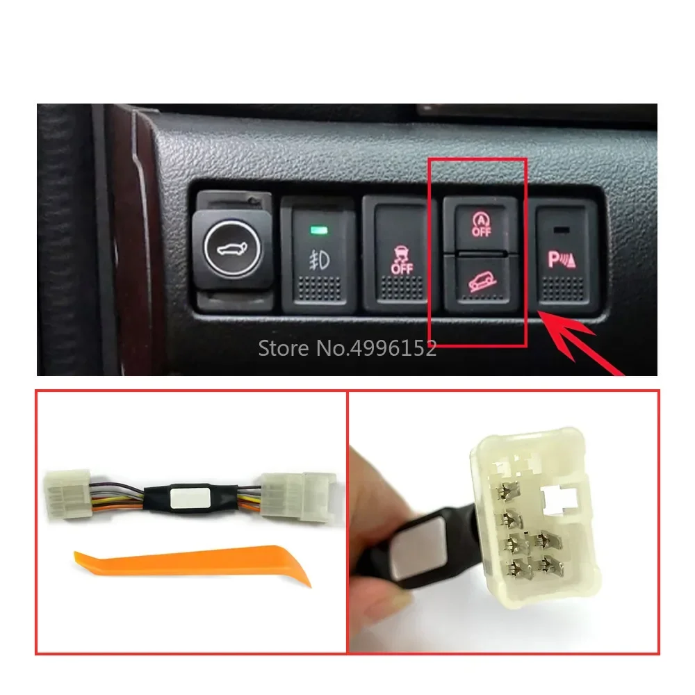 Для Suzuki Vitara 2015-2025 Автомобильный автоматический запуск и стоп-танки, автоматический стоп-запуск, устройство для устранения двигателя, вилка, выключаемый кабель