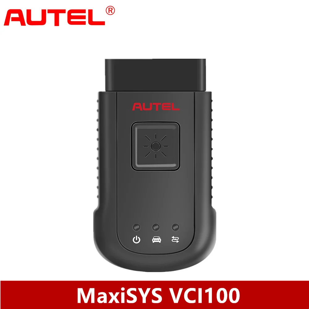 Компактный Bluetooth интерфейс связи Autel MaxiSYS VCI 100 MaxiVCI V100 для MS906BT/ MK906BT/ MK908P /Elite /MS908