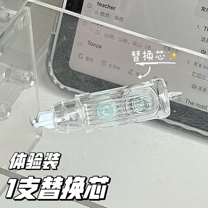 

Kawaii выдвижная корректирующая лента, измененные инструменты, офисный корректор «Снова в школу», канцелярские принадлежности, сменный сердечник, корейские принадлежности