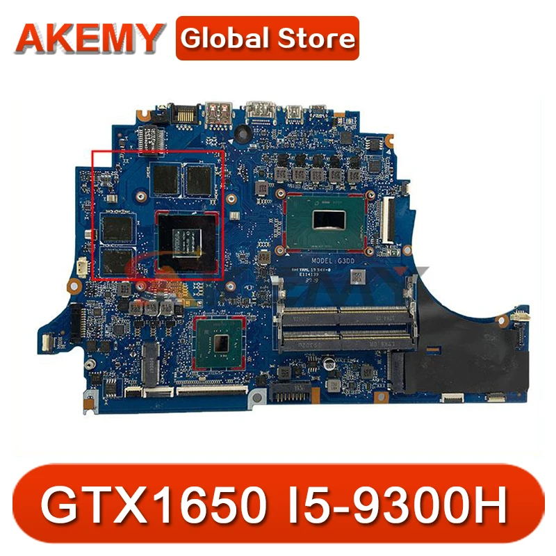

High Quality 15-DC L51790-001 L51790-501 DAG3DDMB8C0 SRF6X I5-9300H CPU GTX1650 With 100% Laptop Motherboard Working Well