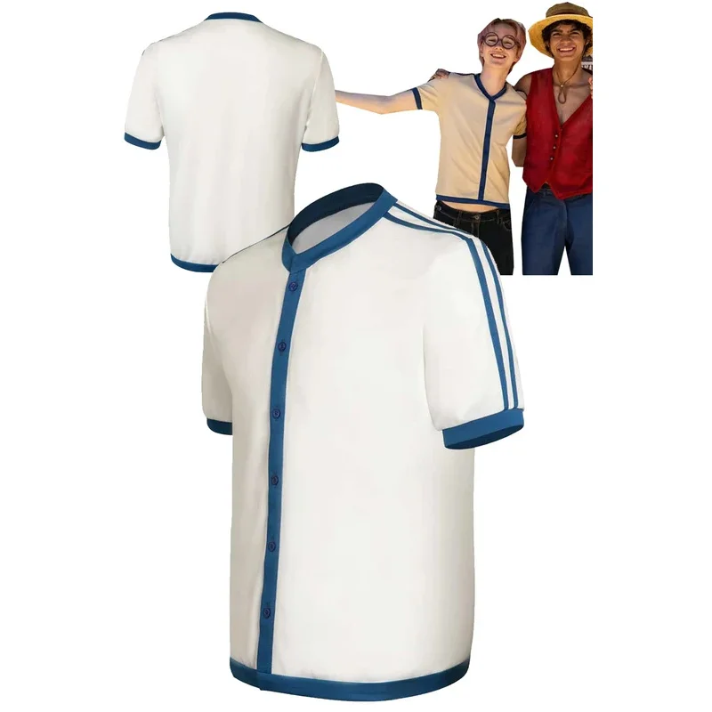 Coby Косплей фантазия белые топы прямая трансляция тв один Костюм для взрослых