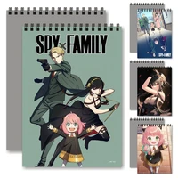 spy x family anime a4 sketchbook anya yor loid notebook for draw notebooks pretty cute student stationery kawaii school supplies