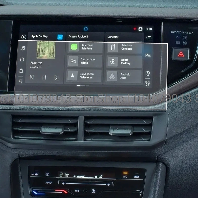 Защитная пленка из закаленного стекла для VW Volkswagen Taos T-Cross 2022, 10,1-дюймовый автомобильный радиоприемник, GPS-навигация, аксессуары для интерьера (art.: 3920cbc32283a) - 3920cbc32283a