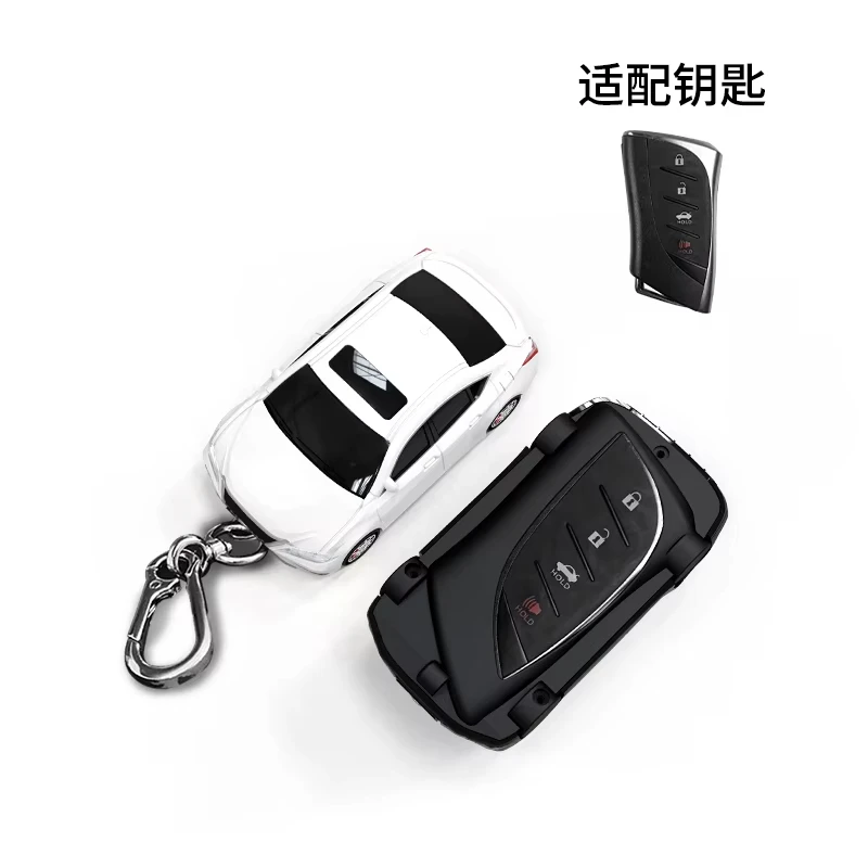 Фото Для LEXUS ES Модель автомобиля 3 4 кнопки для Lexus UX200 UX250H ES300H ES350 US200 US260H LX570 Чехол для смарт-пульта дистанционного ключа автомобиля Сумка-брелок №3