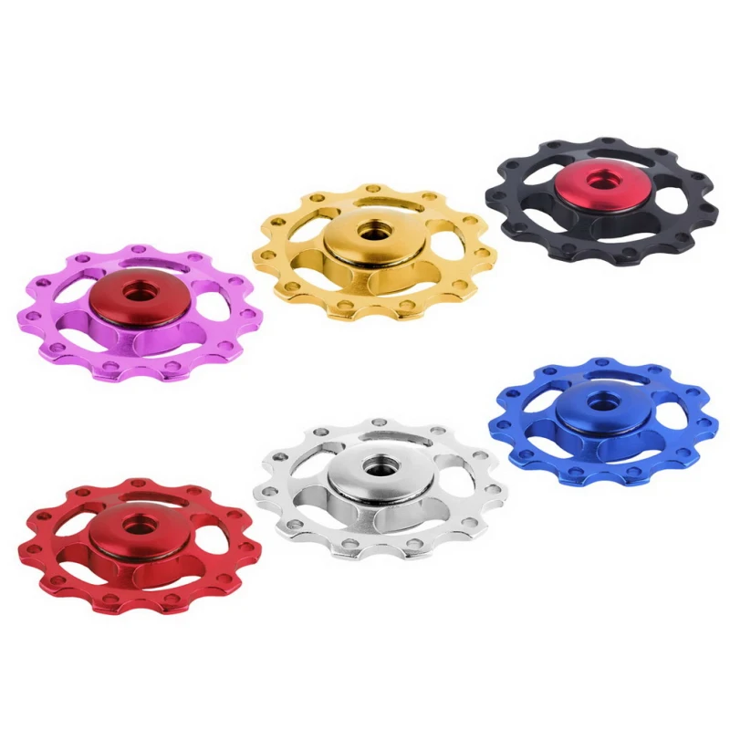 

Cycling Aluminum Alloy Bicycle Bike Rear Derailleur Jockey Wheel Road MTB Guide Roller Idler Pulley Part Cycling Accessories
