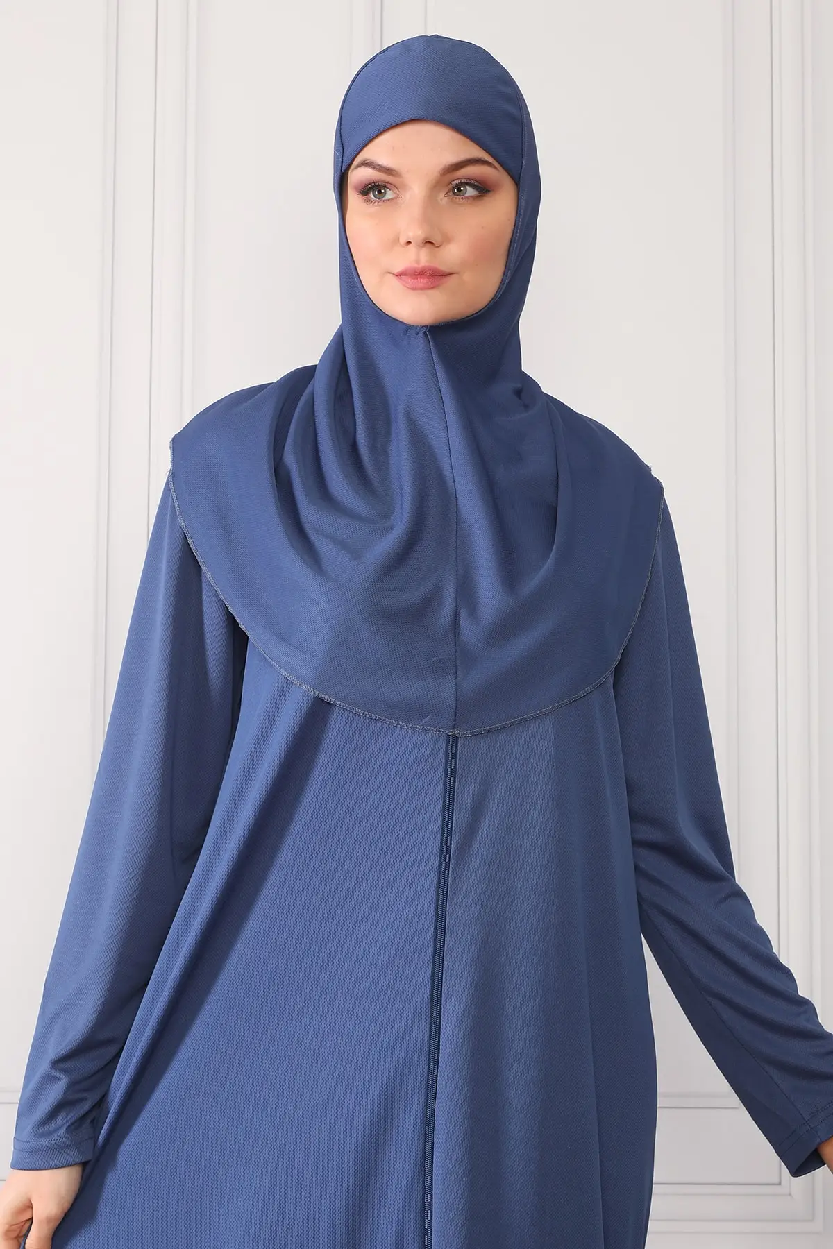 

Muslim Sets Prayer Clothing Women Hijab Dress Full Cover Hooded Abaya Long Dresses Islamic Jilbab Ramadan Clothing