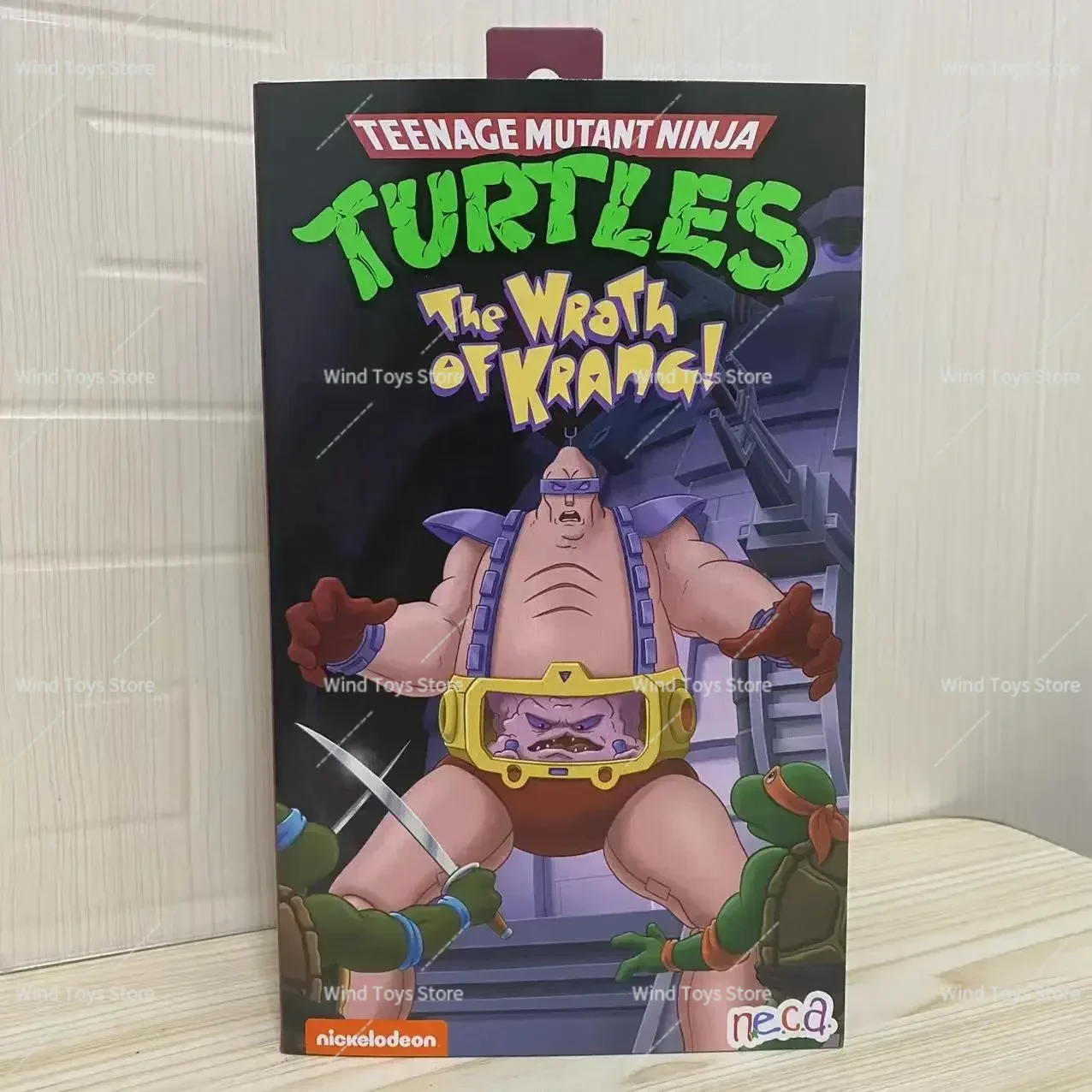 Фото Оригинальная 7-дюймовая экшн-фигурка Wrath of Krang 54157, черепашки-ниндзя, робот, анимированная версия, игрушки Tmnt, подарки №2