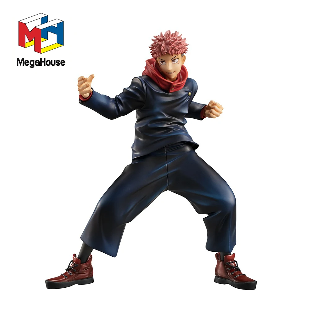 

Megahouse оригинальная Коллекционная Аниме Фигурка юджутсу Kaisen Itadori Yuji g. E.M