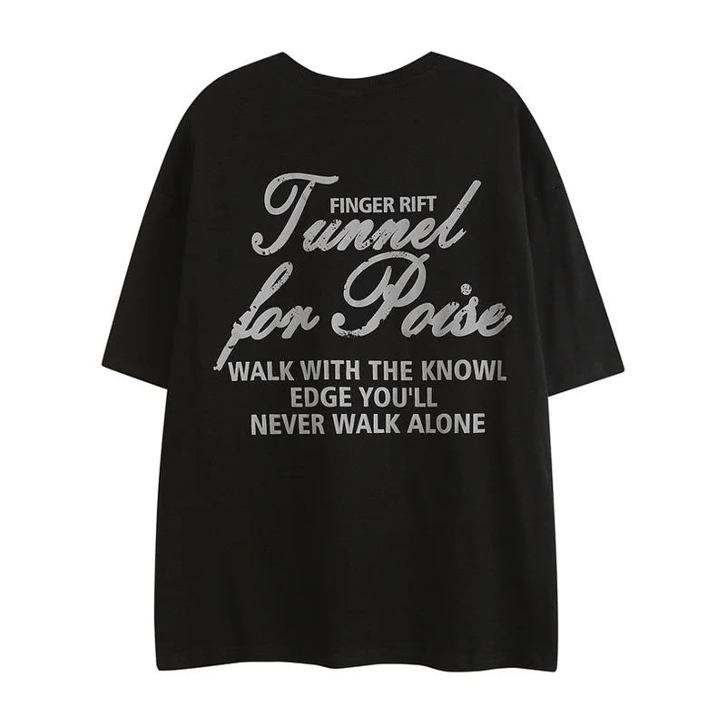 

Футболка мужская хлопковая с коротким рукавом, Повседневная Уличная одежда в стиле хип-хоп, топ с надписью в стиле Харадзюку, y2k, лето 2022