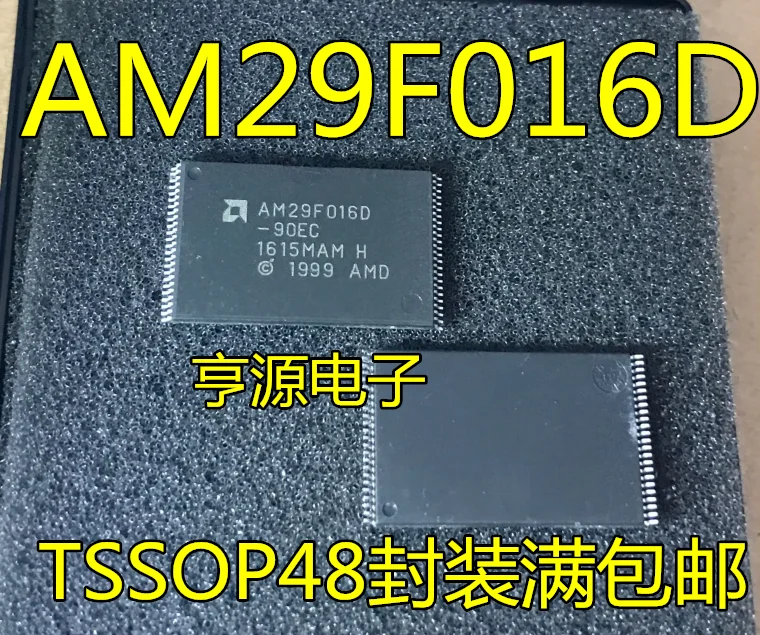 

5pieces AM29F016D-90EC -70EI AM29F016B-90EC MBM29F016A-90PFTN New and original