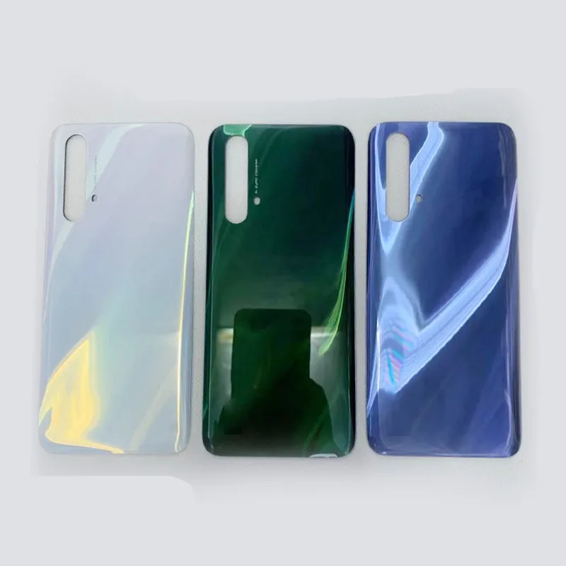 Чехол для Oppo Realme X3 / SuperZoom стеклянный с логотипом | Мобильные телефоны и аксессуары