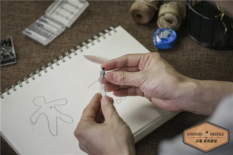 Voodoo игла от Питера эгбинни магические трюки реквизиты аксессуары для крупного