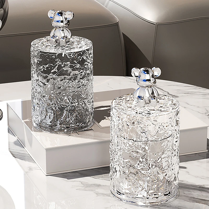 Креативная коробка для зубочисток с кроликом хранения ватных тампонов держатель