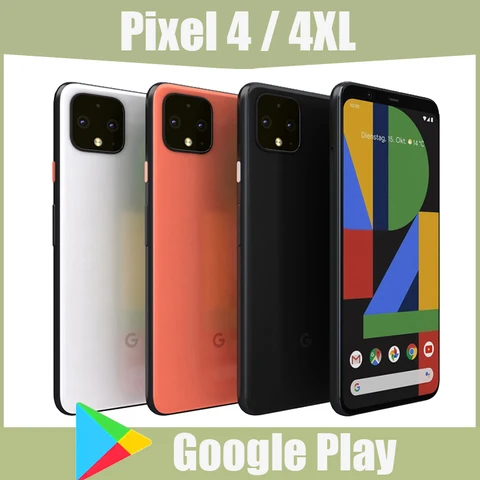 Смартфон Google Pixel 4 4XL, Snapdragon 855 восемь ядер, фотокамера 16 МП, Android 10, глобальная прошивка