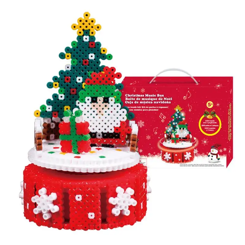 

Christmas Building Block Set Santa Claus Christmas Tree Blocks Stacking Toys Mini Building Blocks Toys STEM Educational Learning