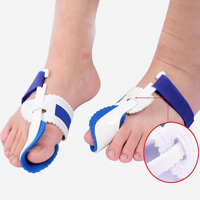 

Bunion Splint Toe Straightener Corrector Foot Pain Relief Hallux Valgus Correction Pedicure Foot Care Bone Thumb Toe Separator