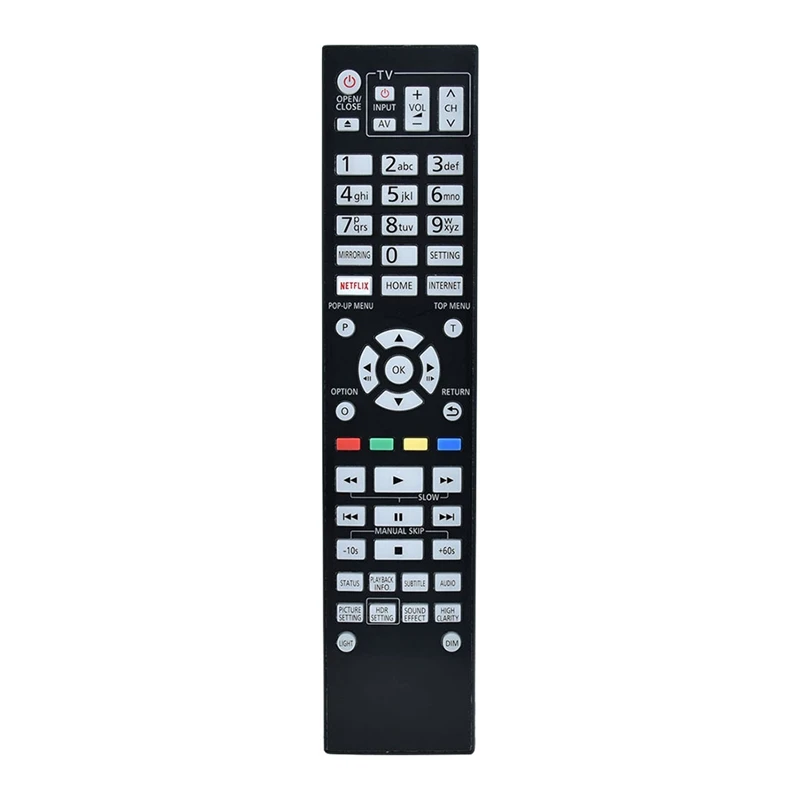 ТВ-пульт дистанционного управления для Panasonic DMP-UB700 DMP-UB704 N2QAYA000172 DP-UB9000 DP-UB9000-K