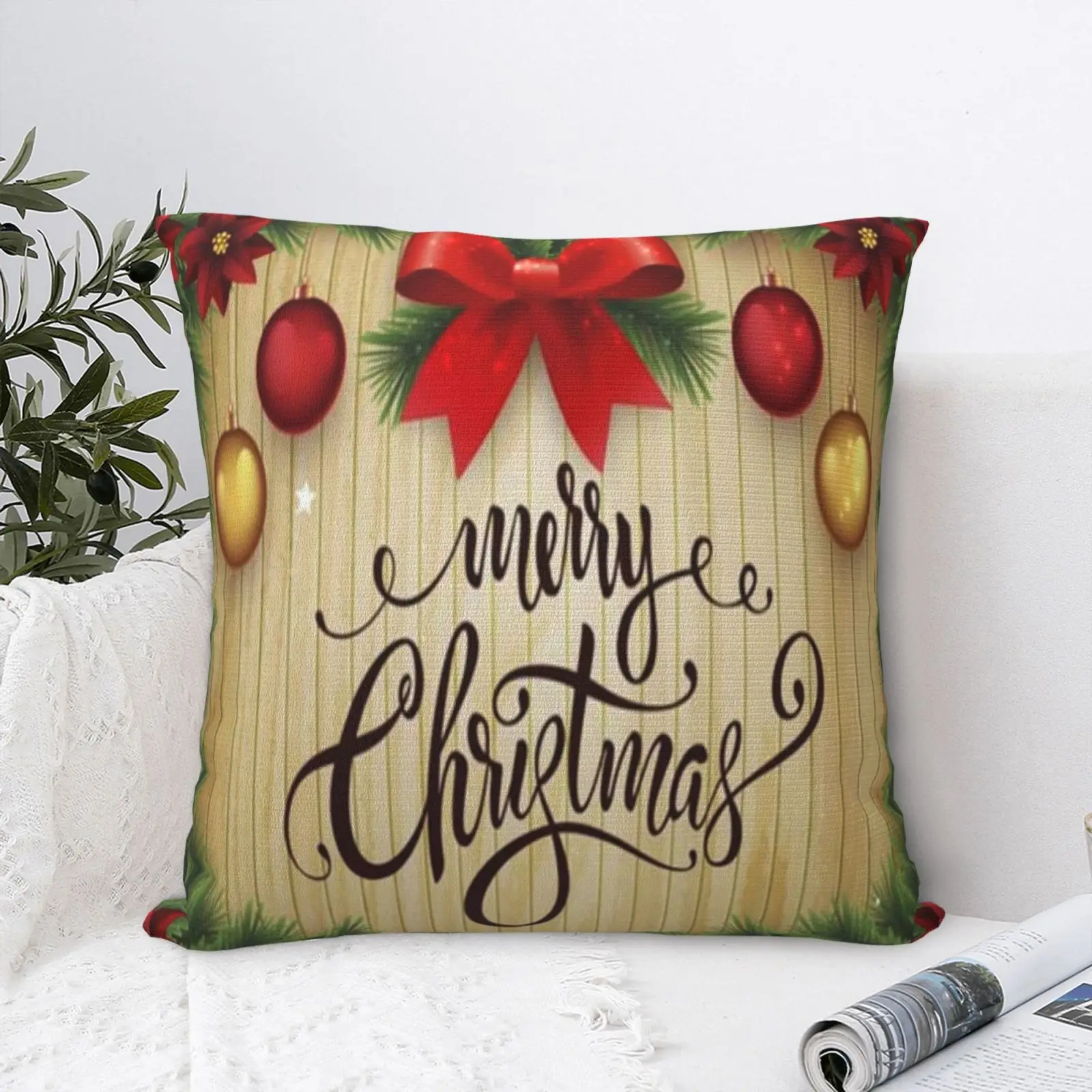 

Merry Christmas 2 Pillow Case Decorative Pillows For Bed Black Pillow Cases Black Body Pillow Cushions Pillow Cases Home Decor