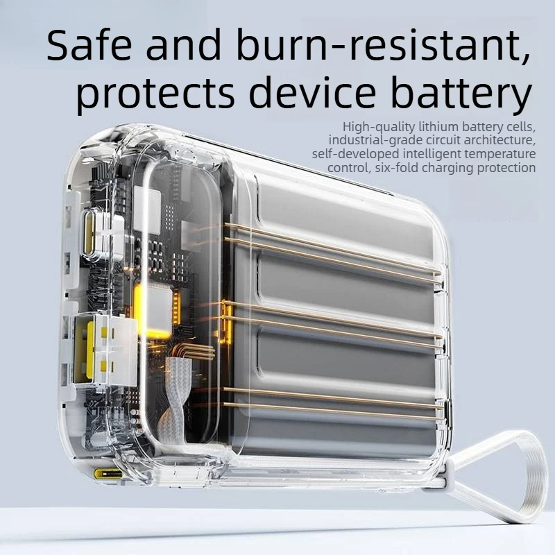 Фото (CCC)10000 мАч 22.5 Вт Быстрый внешний аккумулятор для iPhone и Android, портативный Power Bank №3