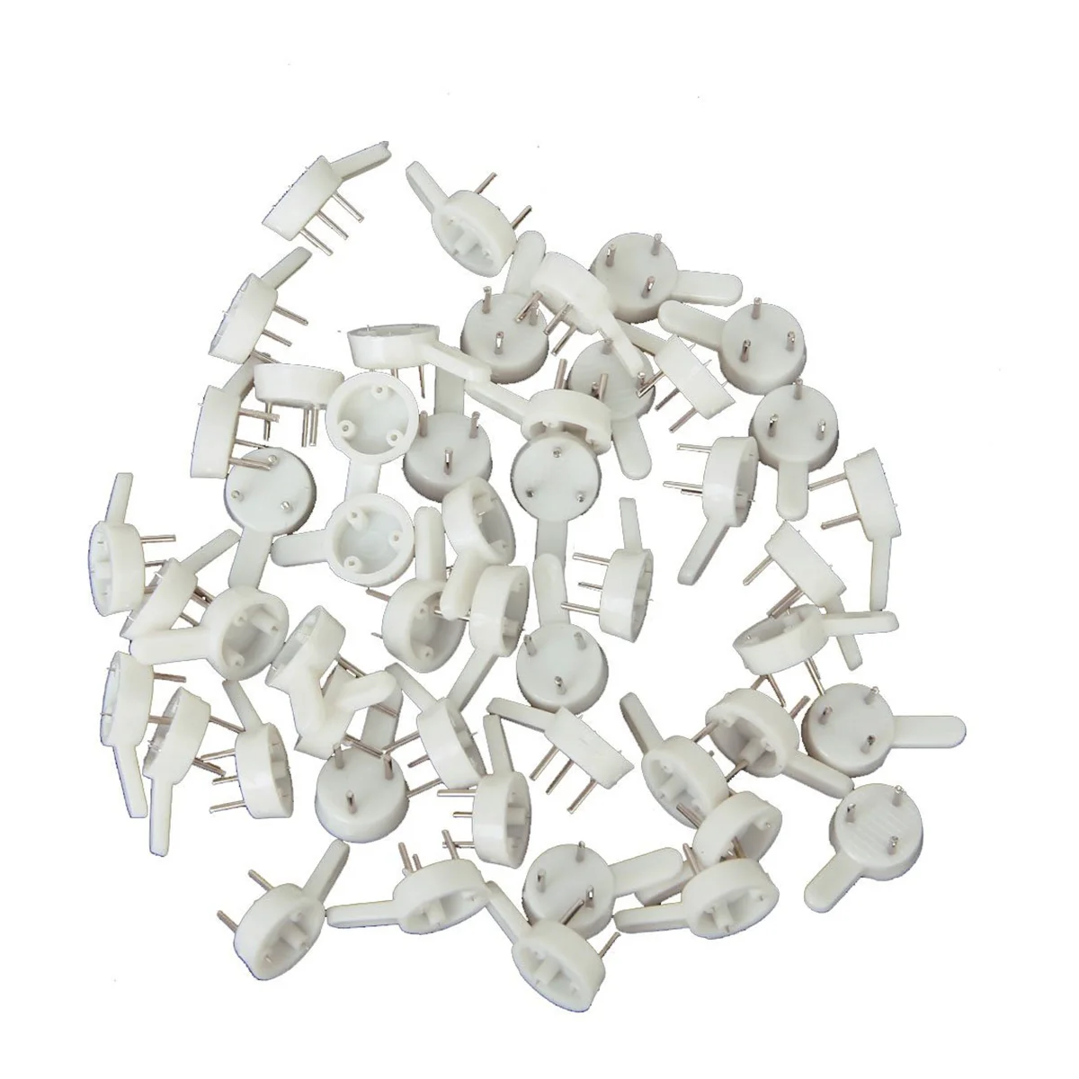 

50pcs Hard Wall Hooks Picture Frame Photos Small Hanging Hooks