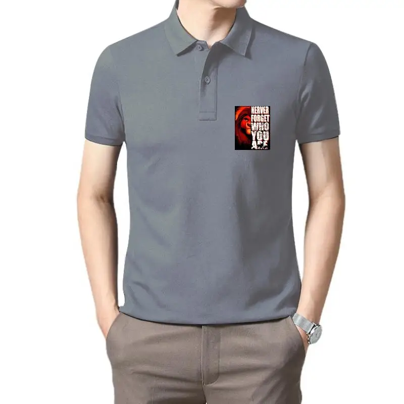 

Golf wear men Mufasa The Lion King Never Forget Who You Are Black Cotton Men - Printing Apparel polo t shirt for men