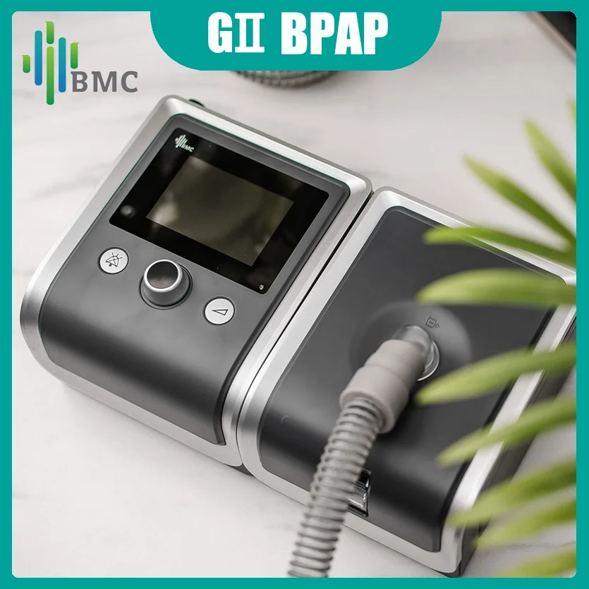 

BMC GII BPAP T-25A T-25T Y-30T Bi-level CPAP BPAP Health Care Home Use Machine Snoring Apnea COPD Therapy with Free Mask