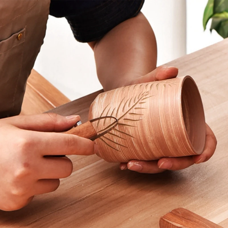 1 шт. нож для обрезки цвета дерева большой пустой соскабливания кольца своими