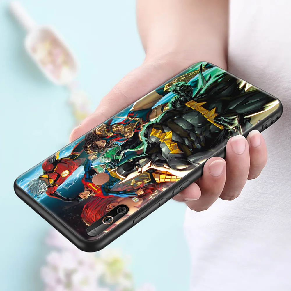 G-22 DC Comics Super hero Soft чехол для OPPO A31 A32 A33 A35 A52 A53 A53S A54 A54S Reno 4 4F 4Z Lite Pro 5G