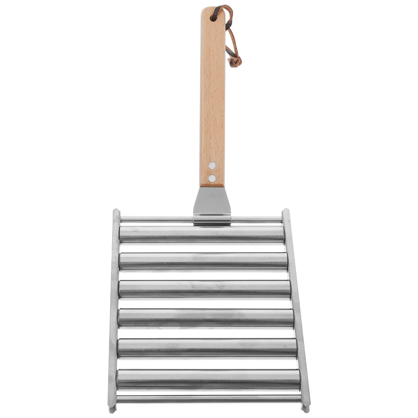 

Grille Portable Stainless Steel Barbecue Picnic Burning Fire Stand Sausage Roller Rack Racks Grate Camping Pot Bracket