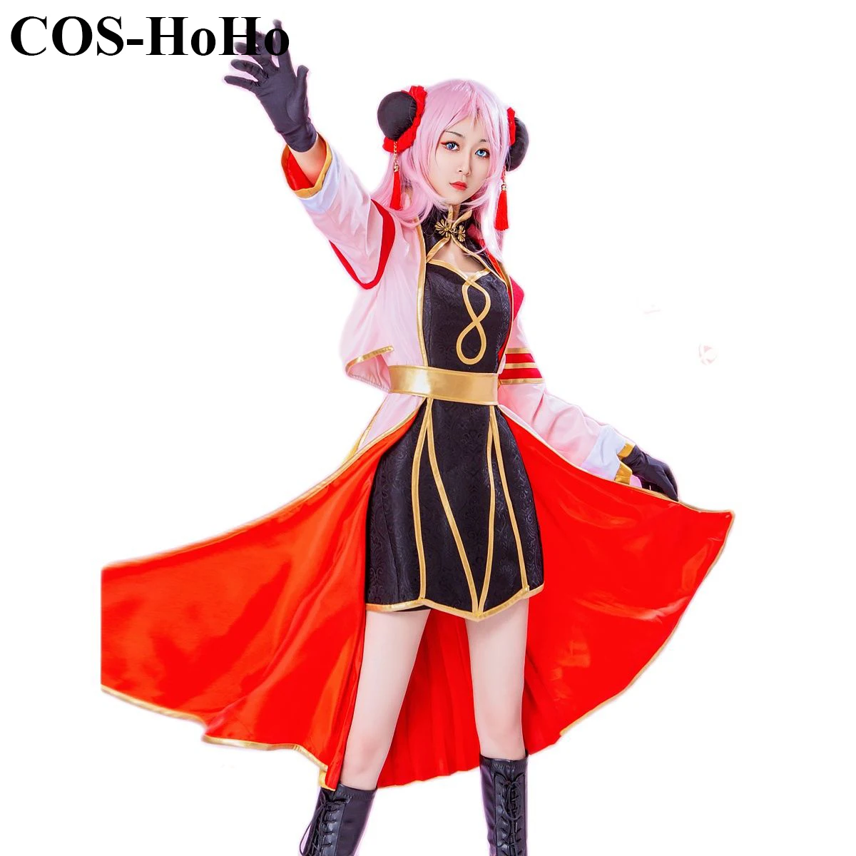 

COS-HoHo Anime Lovelive!Nijigasaki High School Idol Club Zhong Lanzhu Eutopia Lovely Uniform Cosplay Costume Party Outfit Women