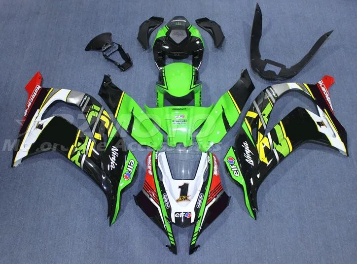 

Style New ABS Fairings Kits Fit For Kawasaki Ninja ZX-10R ZX10R 2016 2017 2018 2019 16 17 18 19 Bodywork Set Custom Green