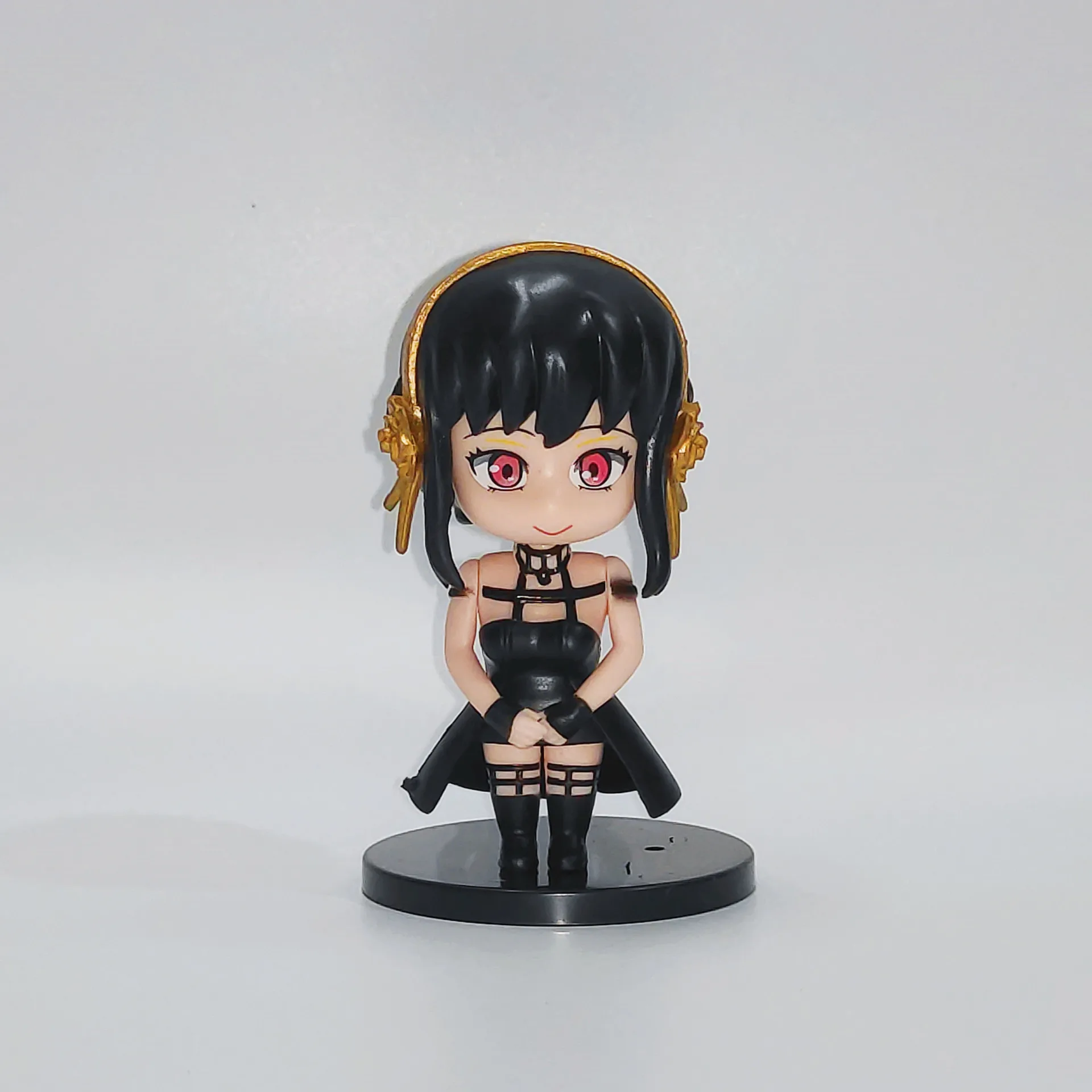 6 шт./компл. фигурки героев аниме шпионская семья x ПВХ Аня лоид копия Чиби ануа