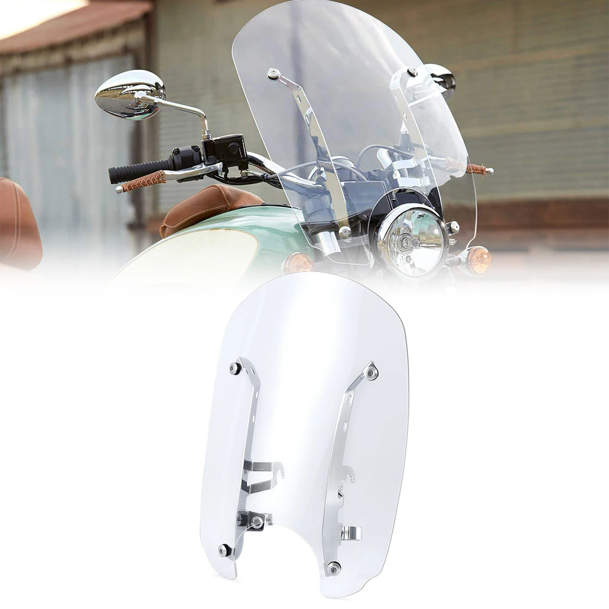 

20 "передние стекла, монтажное оборудование для лобового стекла для Indian Scout 2015-2024 Sixty ABS 2019, аксессуары для мотоциклов на 100-летие