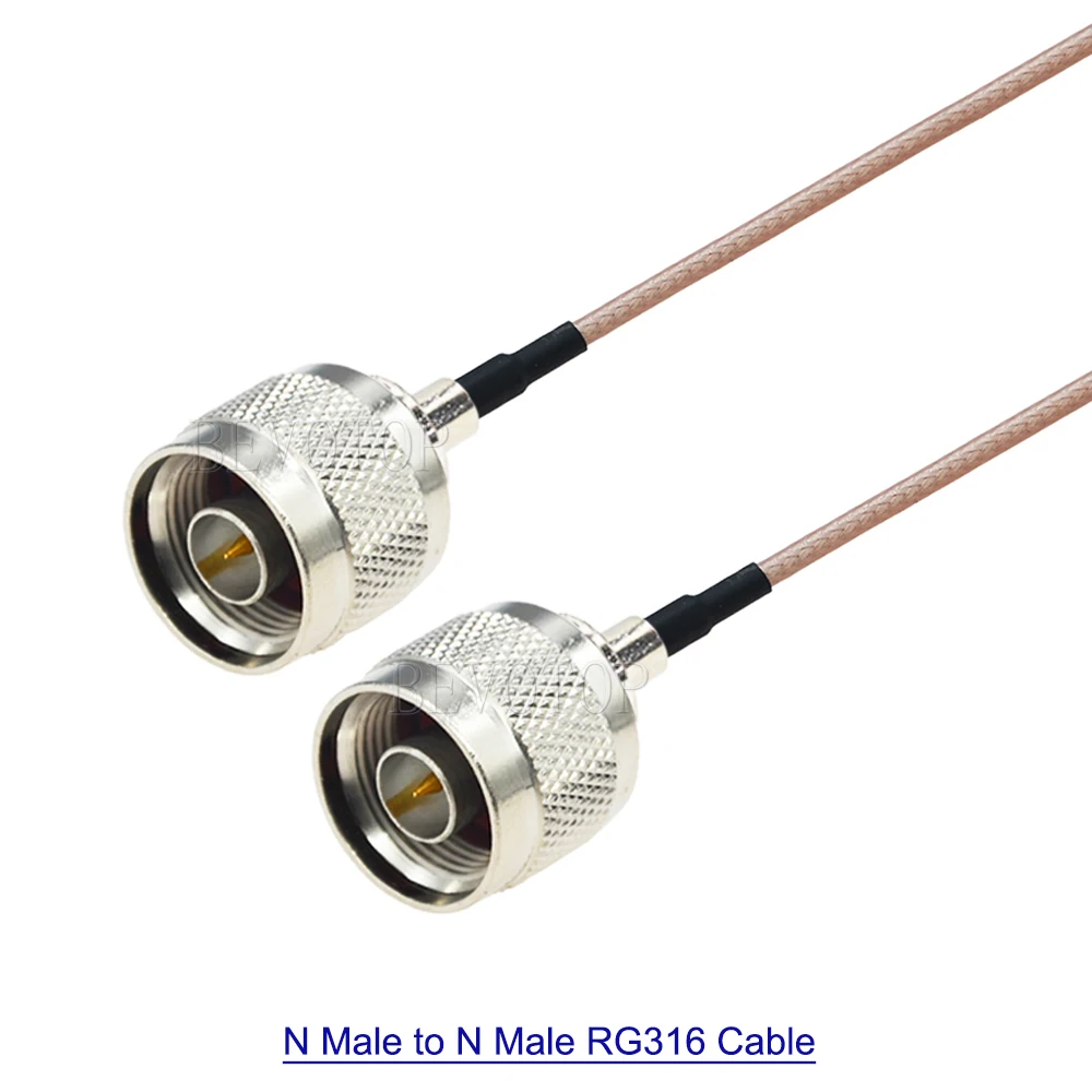 

Коаксиальный кабель RG316 BEVOTOP, разъем N, 50 Ом, 10-15 м