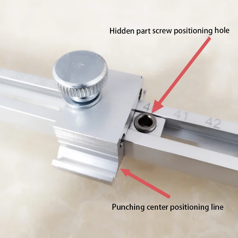 Металлический зажим для шкафа из алюминиевого сплава регулируемый шаблон