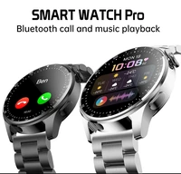 hd full touch smart watch men sport fitness tracker waterproof weather display bluetooth call smartwatch for android ios