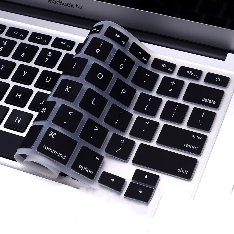 

Чехол для клавиатуры Air 13 Европейского типа для Macbook Air M1 13 2020 A2337 A2179, Силиконовая Водонепроницаемая Защитная пленка для клавиатуры