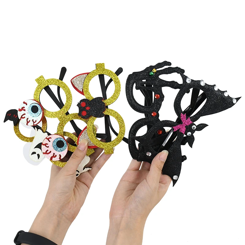 Пластиковые очки для Хэллоуина паук паутина глазный шар реквизит фото демон
