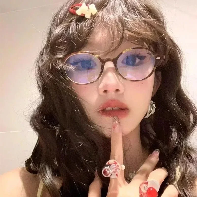 Женские винтажные ретро-очки Y2K брендовые очки для чтения компьютера с защитой от